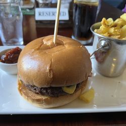 Donnellys of Barna - Gourmet Irish beef burger with thick fries
