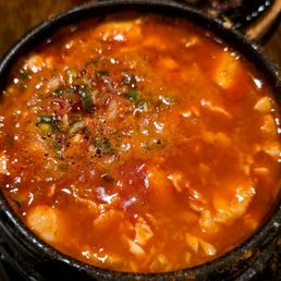 Soft Tofu Stew with Seafood, $17 - 4.5 Stars Soft Tofu Stew with Seafood, $17 - 4.5 Stars