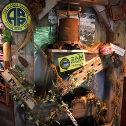 a display in a store