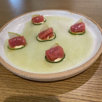 Restaurant Constance - Tuna crudo - New American Near Me - Charlotte, North Carolina Restaurant Constance - Tuna crudo - New American Near Me - Charlotte, North Carolina