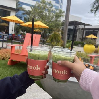 Nook Coffee Bar - Lavender matcha. - Coffee & Tea Near Me - Torrance, California