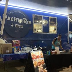 Pacific Rim and Sushi - Blue Truck!