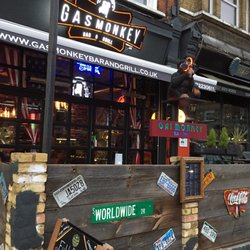 Gas Monkey Bar and Grill - Food and drink menu included kids menu available  Opened seven days a week  From 12noon till 22:45 pm