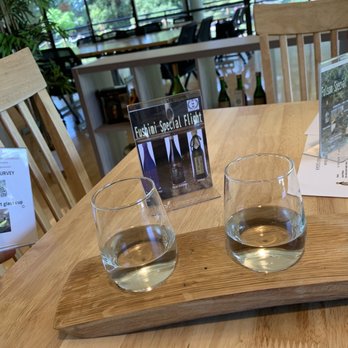 Gekkeikan Sake USA - Sake flight in the tasting room! - Breweries Near Me - Folsom, California