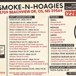 Smoke-N-Hoagies - Updated menu 8-22-2024
