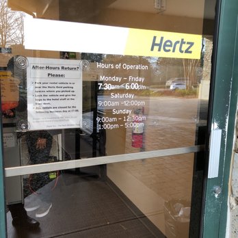 Hertz Rent A Car - Entry door - Car Rental Near Me - Alpharetta, Georgia