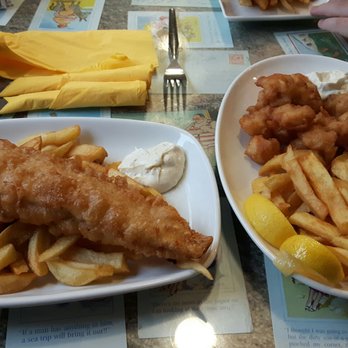 The Ruddy Duck - My fish and the scampi - Fish & Chips Near Me - Holywood, NDN The Ruddy Duck - My fish and the scampi - Fish & Chips Near Me - Holywood, NDN