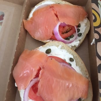 Einstein Bros. Bagels - Where the Salmon?? SMH!! - Bagels Near Me - Irvine, California Einstein Bros. Bagels - Where the Salmon?? SMH!! - Bagels Near Me - Irvine, California