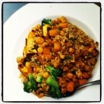 AS220 - Rice with chickpeas, curried mangos and tofu! - Art Galleries Near Me - Providence, Rhode Island