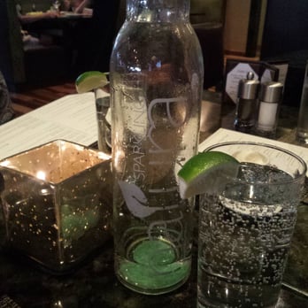 Andrei's Restaurant - Sparkling Water - New American Near Me - Irvine, California