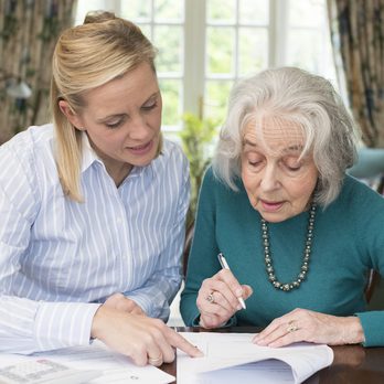 Moon River Senior Care and Transportation - Caregiver helps visually impaired senior. - Home Health Care Near Me - Ashburn, Virginia Moon River Senior Care and Transportation - Caregiver helps visually impaired senior. - Home Health Care Near Me - Ashburn, Virginia