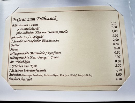Menu photo 4 Naschhafen Hamburg, HH