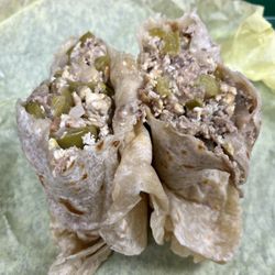 Machaca Breakfast Burrito