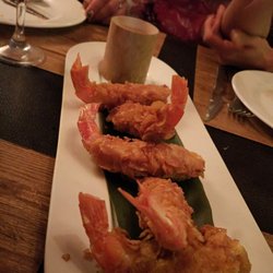 Sa Lola - Gambas au corn flakes