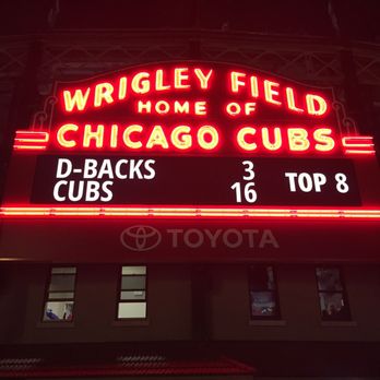 Wrigley Field - Score wasn't what I was looking for :) - Stadiums & Arenas Near Me - Chicago, Illinois