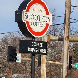 Scooter's Coffee - Scooters sign