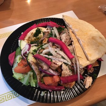 Aristo Cafe - Shawarma plate - Mediterranean Near Me - El Segundo, California