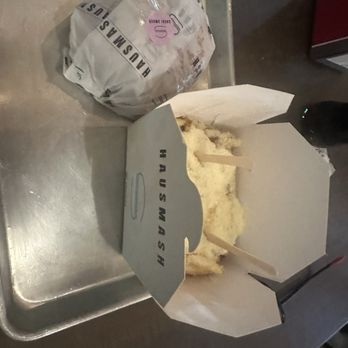 Hausmash - Double Chorizo Smash burger and Truffle & Pecorino Fries - Burgers Near Me - Wellington, Florida