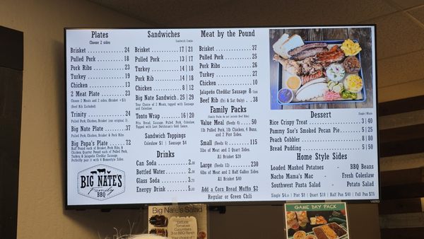 Menu photo 4 Big Nate's Family BBQ Mesa, AZ Menu photo 4 Big Nate's Family BBQ Mesa, AZ