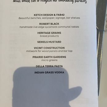 Social Deck + Dining - Back of menu. Kudos for giving props to other local organizations that helped. - Venues & Event Spaces Near Me - Oklahoma City, Oklahoma Social Deck + Dining - Back of menu. Kudos for giving props to other local organizations that helped. - Venues & Event Spaces Near Me - Oklahoma City, Oklahoma