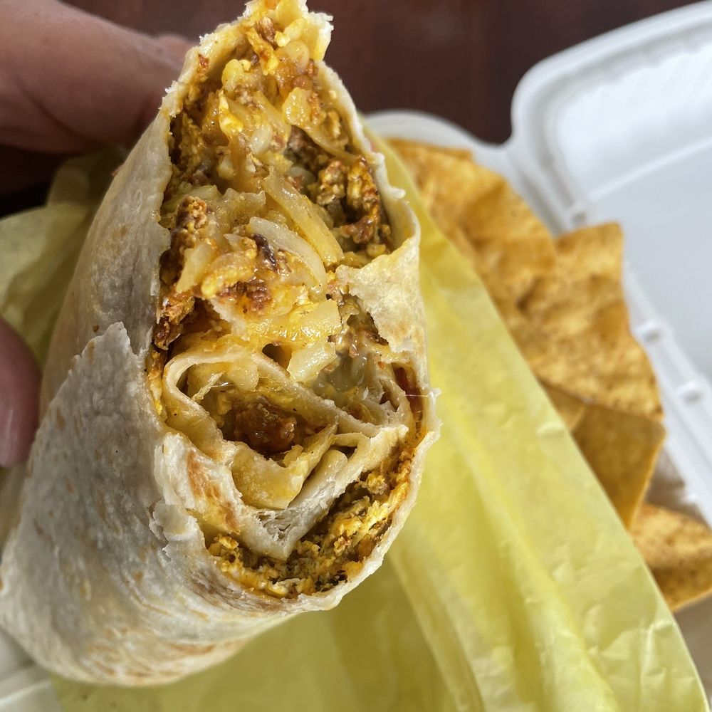 Tacos El Viejon - Chorizo Burrito - Tacos Near Me - Morro Bay, California