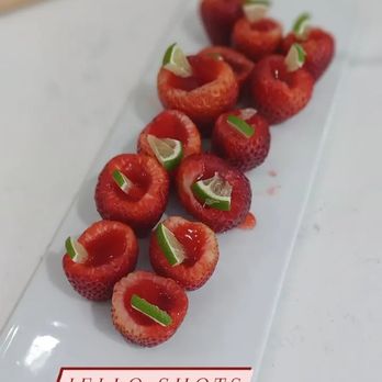 Best Chef - Strawberry Jello Shots - Personal Chefs Near Me