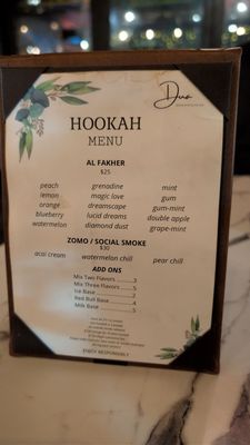Menu photo 3 Dua Restaurant & Lounge Jacksonville, FL