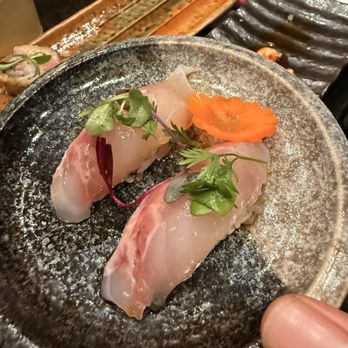 Cavi Sushi - Black Snapper Nigiri - Sushi Bars Near Me - Glendale, California