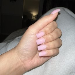 bubble bath opi gel polish over acrylic