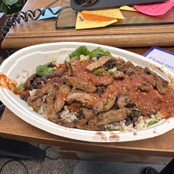 Chipotle Mexican Grill - Carne Asada Salad - Fast Food Near Me - Batavia, New York