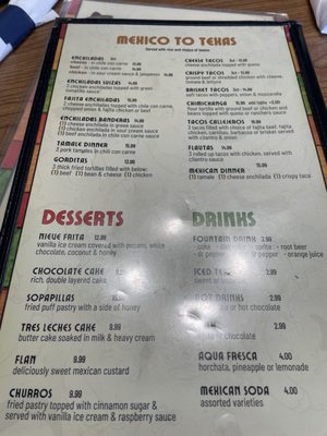 Menu photo 1 Los Jalapenos Carrollton, TX