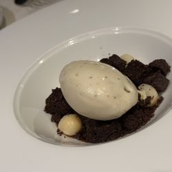 Coffee desert w butter cram