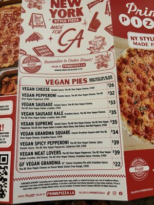 Menu photo 3 Prime Pizza Mission Viejo, CA Menu photo 3 Prime Pizza Mission Viejo, CA