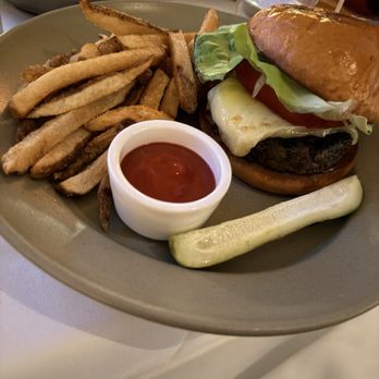 Pecan Square Cafe - Burger - so yum - New American Near Me - Austin, Texas