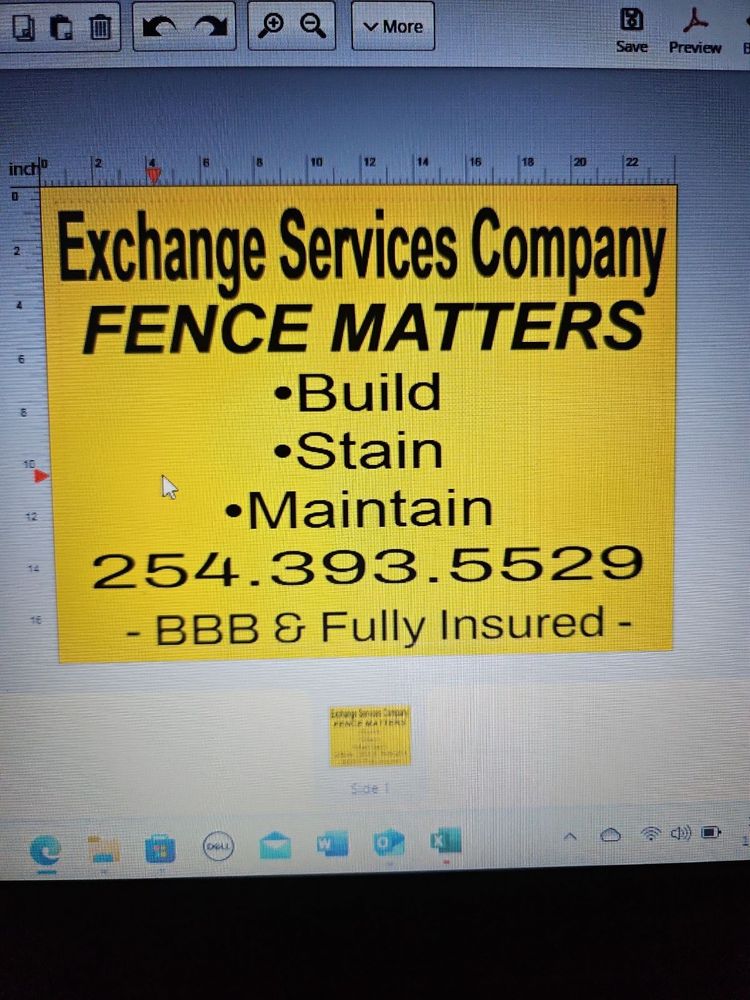 Slide of Exchange Services