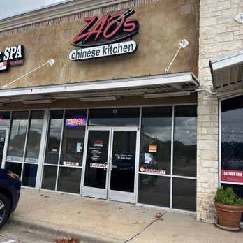 Zao's Chinese Kitchen - The humble entrance. Free parking. - Chinese Near Me - Cedar Park, Texas