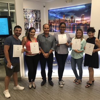 Edgewater Real Estate Academy - Spanish Real Estate Class! They were excellent students. We are very proud! - Specialty Schools Near Me - Miami, Florida