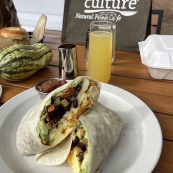 Active Culture - Breakfast Burrito - Vegetarian Near Me - Novato, California Active Culture - Breakfast Burrito - Vegetarian Near Me - Novato, California