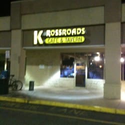 Krossroads Rock and Country Bar - Your view on the way in.
