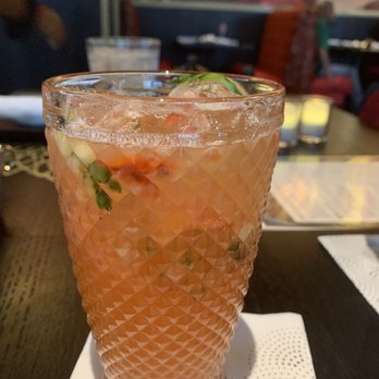 P.F. Chang's - Very refreshing. Strawberry, cucumber and limeade in fact I had to have two. - Chinese Near Me - New Braunfels, Texas P.F. Chang's - Very refreshing. Strawberry, cucumber and limeade in fact I had to have two. - Chinese Near Me - New Braunfels, Texas