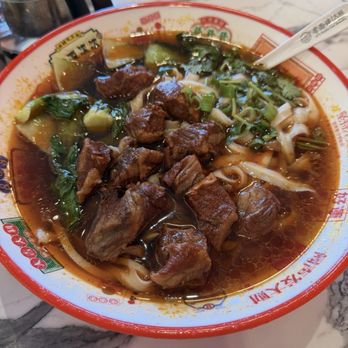 Li's Knife Cut Noodle - E01. Braised Beef Noodle Soup E01. 红烧牛肉面 - very good 9.19.2026 - Noodles Near Me - San Mateo, California