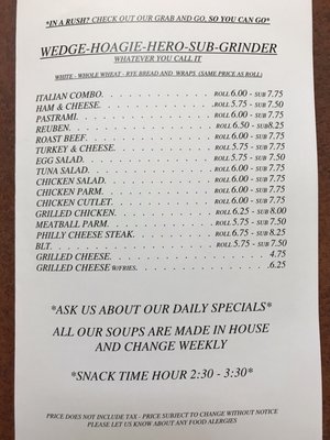 Menu photo 1 Cafe 44 Danbury, CT