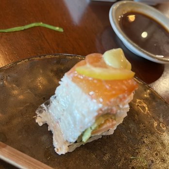 Umami - The plastic on my sushi piece :( - Japanese Near Me - Sugar Land, Texas Umami - The plastic on my sushi piece :( - Japanese Near Me - Sugar Land, Texas
