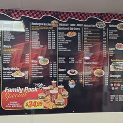 Menu as of 01/04/2026