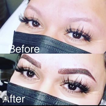 Microblading by Mel - My before and after - Permanent Makeup Near Me - Winter Garden, Florida Microblading by Mel - My before and after - Permanent Makeup Near Me - Winter Garden, Florida