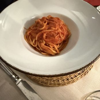 La Sosta - Pici with aglione and tomato sauce - Italian Near Me - Rapolano Terme, SI La Sosta - Pici with aglione and tomato sauce - Italian Near Me - Rapolano Terme, SI