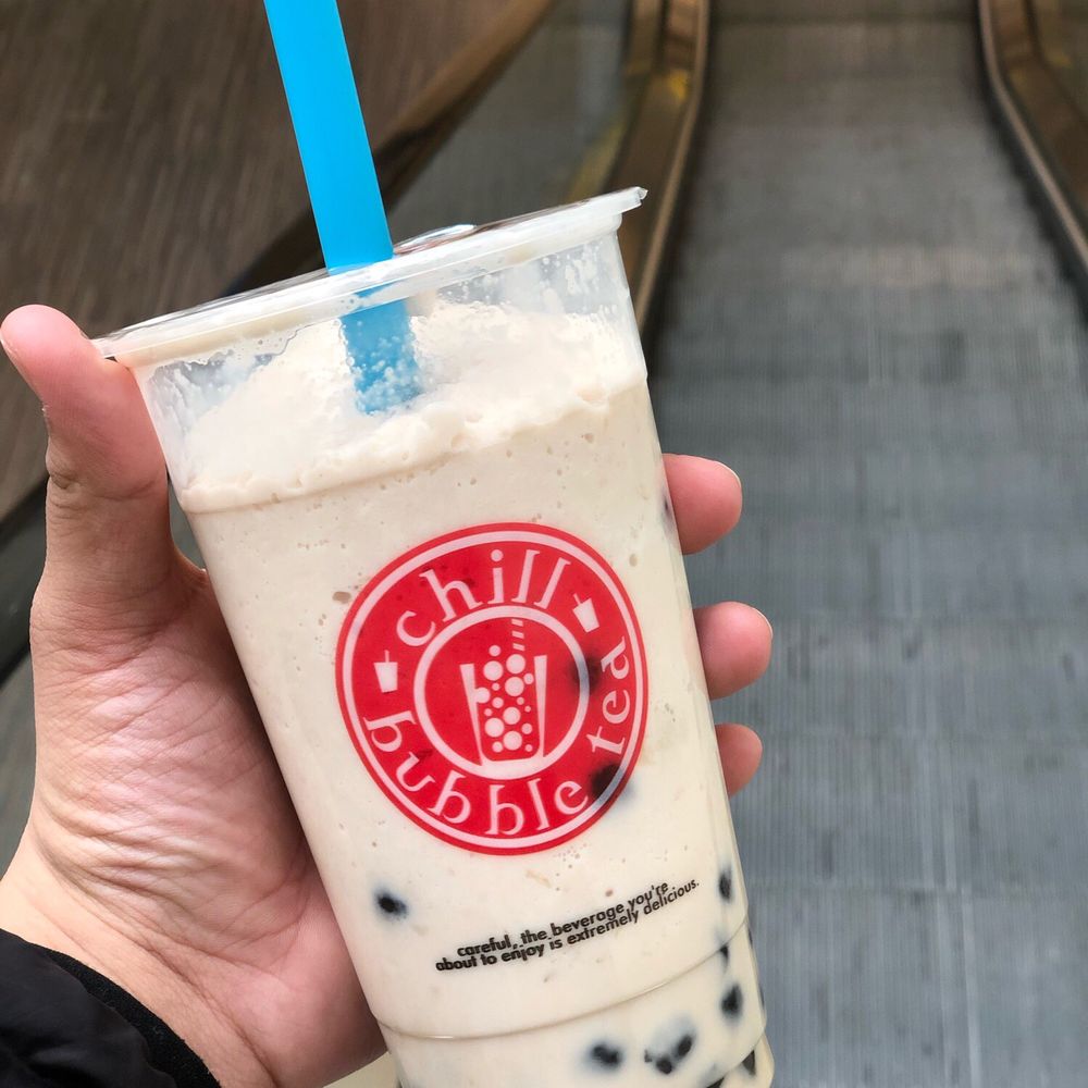 Chill Bubble Tea - Cookies and Cream bubble tea with extra tapioca - Bubble Tea Near Me - Schaumburg, Illinois Chill Bubble Tea - Cookies and Cream bubble tea with extra tapioca - Bubble Tea Near Me - Schaumburg, Illinois