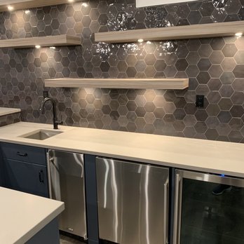 Design Line Kitchens - Awesome shelves with built in lighting - Kitchen & Bath Near Me - Sea Girt, New Jersey Design Line Kitchens - Awesome shelves with built in lighting - Kitchen & Bath Near Me - Sea Girt, New Jersey