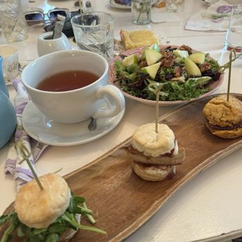 A Cause For Tea - Savory biscuits and seasonal salad - Tea Rooms Near Me - Monroe, North Carolina