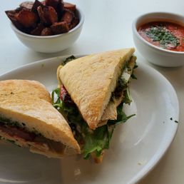 Turkey Pesto Sandwich
